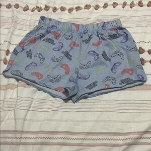 Cat & Jack Blue Patterned Athletic Shorts